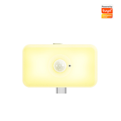 Tuya WIFI PIR 모션 센서 인체 감지 스마트 LED 야간 조명 감지 앱 음성 알렉사 구글 홈과 작동 침실, 부엌, 계단 및 복도용